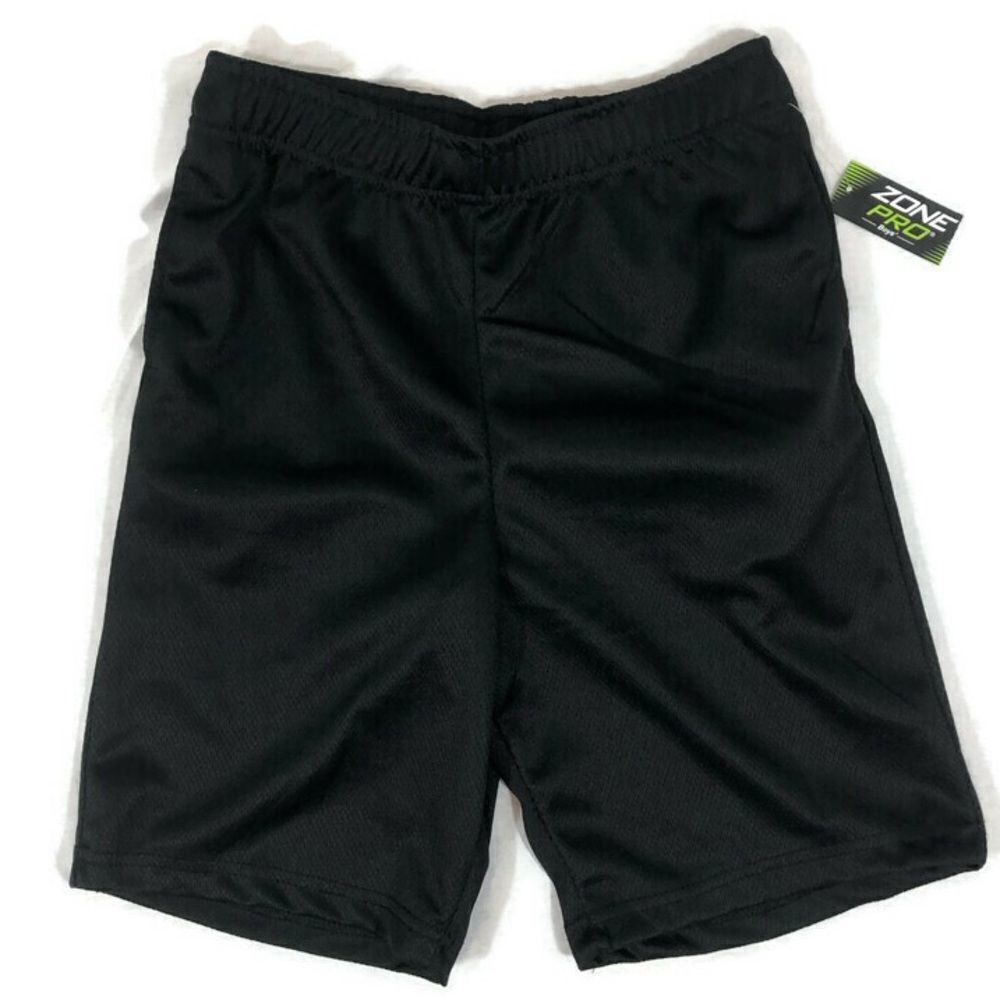 Brand new Boys Zone Pro Black Athletic Shorts 8/10